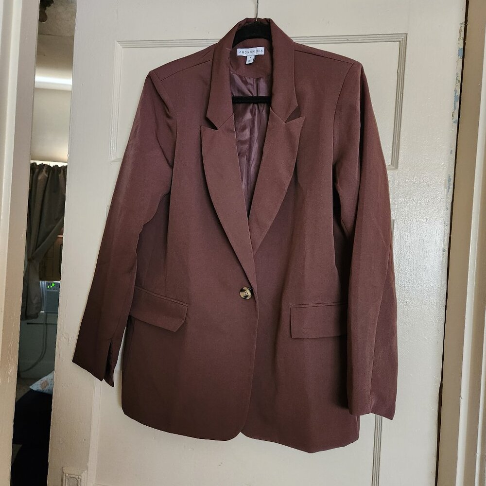 And Now This Oversize Blazer Size M